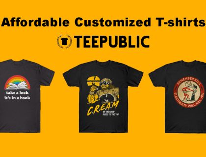 Affordable Customized T-shirts From Teepublic